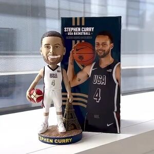 Valentine's Gift Warriors 2024 Stephen Curry Team USA Basketball SGA Bobblehead